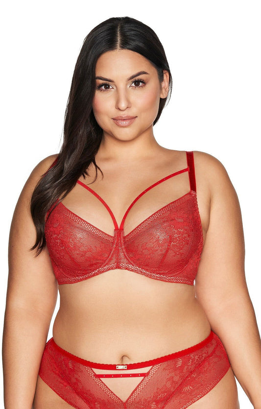Reggiseno soft con ferretto - JOY - Rosso Oro - Lullaby Lingerie