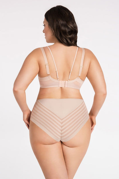 Reggiseno soft con ferretto - YOKO - BEIGE - coppe differenziate fino alla K - Lullaby Lingerie