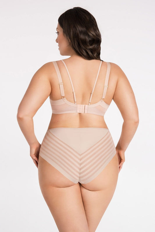 Reggiseno soft con ferretto - YOKO - BEIGE - coppe differenziate fino alla K - Lullaby Lingerie