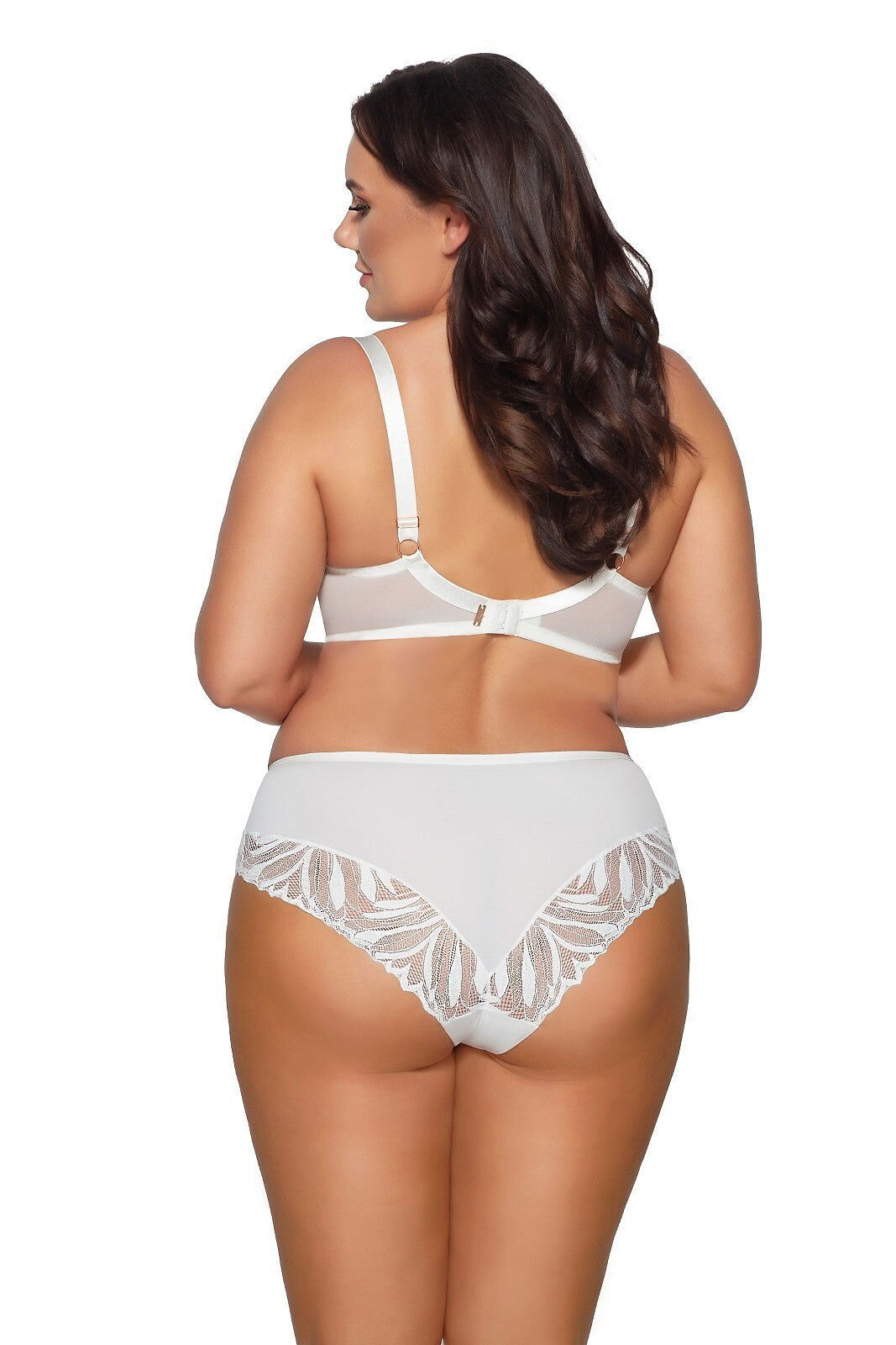 Reggiseno soft con ferretto in microfibra e pizzo - Yasmin - Ecru - 2106 - Lullaby Lingerie
