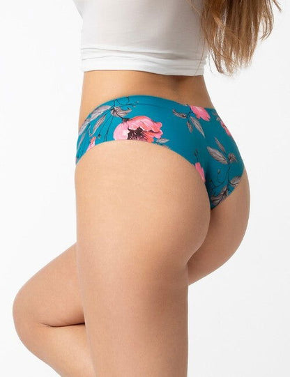 Slip brasiliano a vita alta da donna - Wild Rose Brasil - Lullaby Lingerie