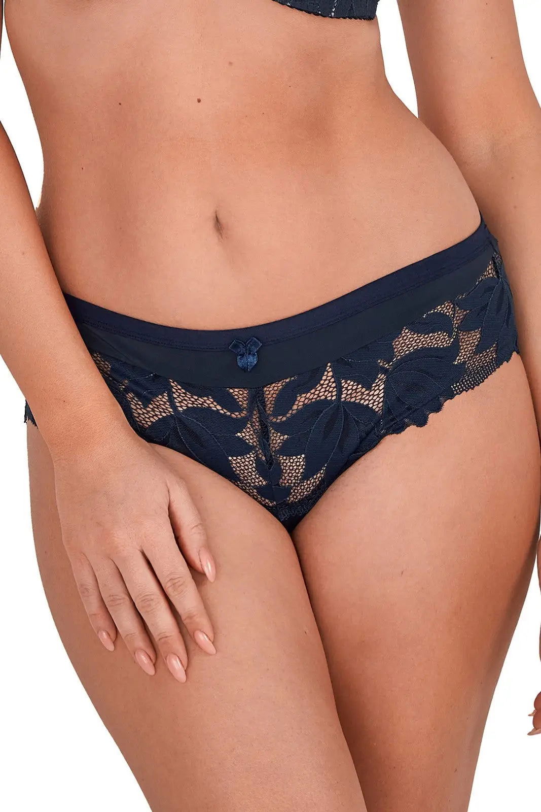 Slip brasiliano donna - VENERE - Blu - Lullaby Lingerie