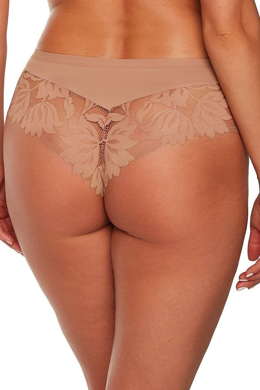 Slip brasiliano donna - VENERE - Cappuccino - Lullaby Lingerie