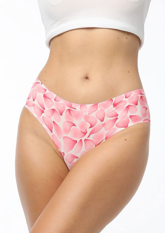 Slip da donna ultrapiatti senza cuciture - Simple Classic Rose Flakes - Lullaby Lingerie