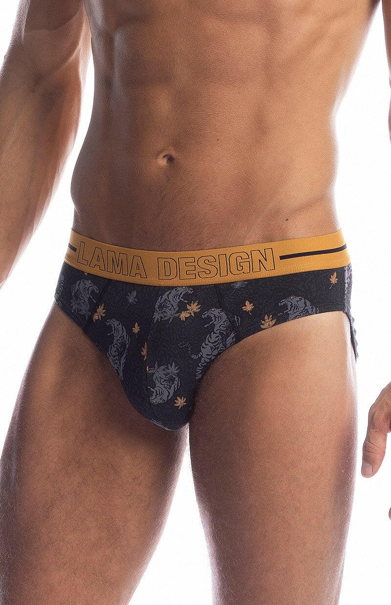 Slip da uomo con elastico a vista - M-1030 - Pack da 2 pezzi - Lullaby Lingerie