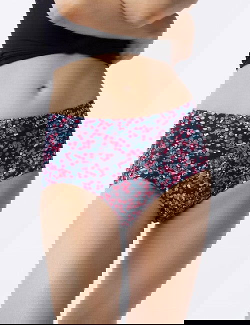 Slip donna a vita alta taglio laser - Cranberries Maxi - Lullaby Lingerie