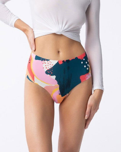 Slip donna brasiliano taglio laser ultrapiatto - Simple Classic Tutti Frutti - Lullaby Lingerie