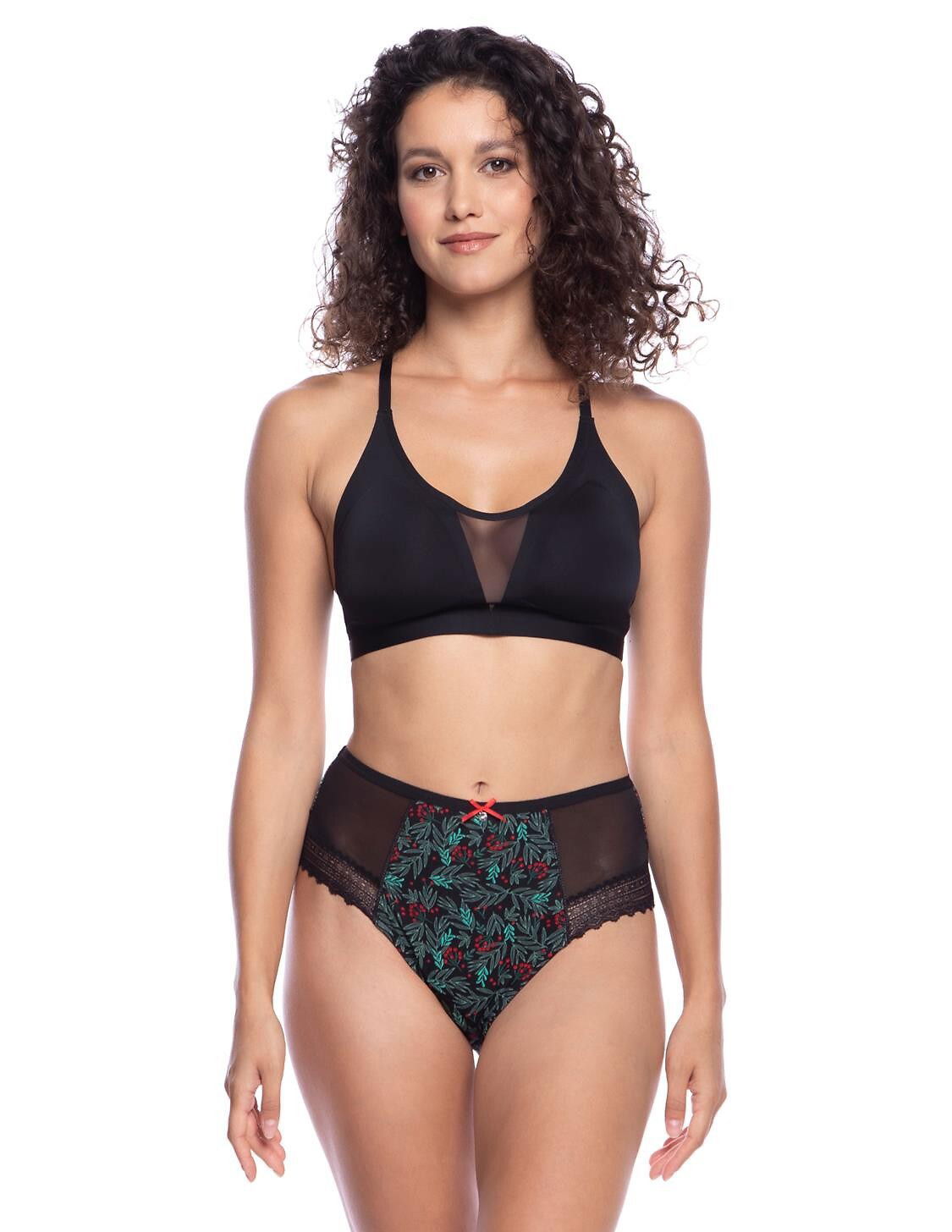 Slip donna in cotone - taglie fino alla 3XL - confezione da 2 pezzi - L-1570 MD - Lullaby Lingerie