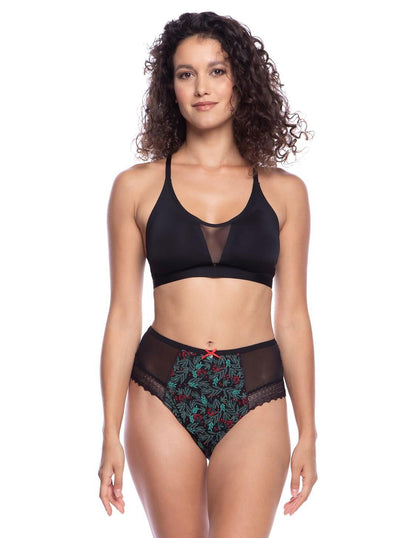 Slip donna in cotone - taglie fino alla 3XL - confezione da 2 pezzi - L-1570 MD - Lullaby Lingerie