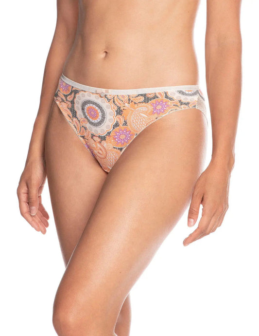 Slip donna in cotone elasticizzato -  L-1404 MB - pack da 2 pezzi -  - taglie dalla S alla XL - - Lullaby Lingerie