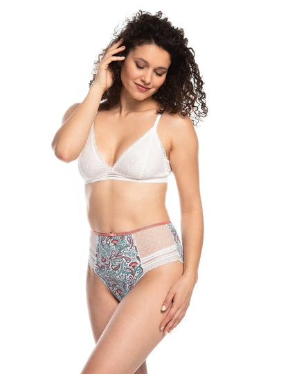 Slip donna in cotone elasticizzato -  L-1512 MD - pack da 2 pezzi - Lullaby Lingerie