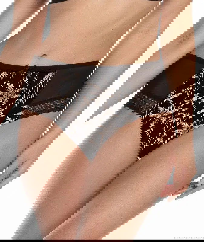 Slip donna in cotone elasticizzato -  L-1539 MD - pack da 2 pezzi -  S-4XL - Lullaby Lingerie