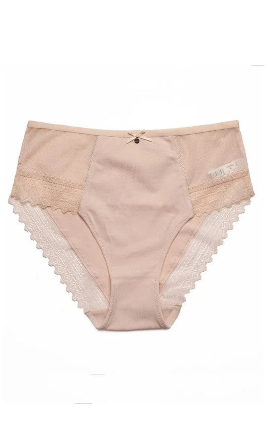 Slip donna in cotone elasticizzato -  L-1539 MD - pack da 2 pezzi -  S-4XL - Lullaby Lingerie