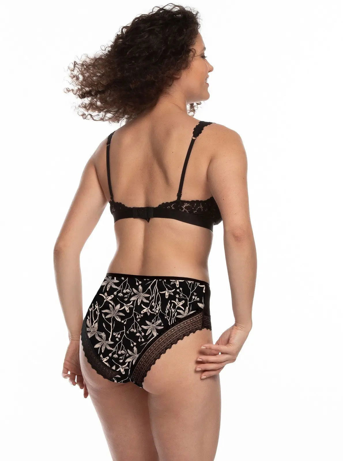 Slip donna in cotone elasticizzato -  L-1539 MD - pack da 2 pezzi -  S-4XL - Lullaby Lingerie