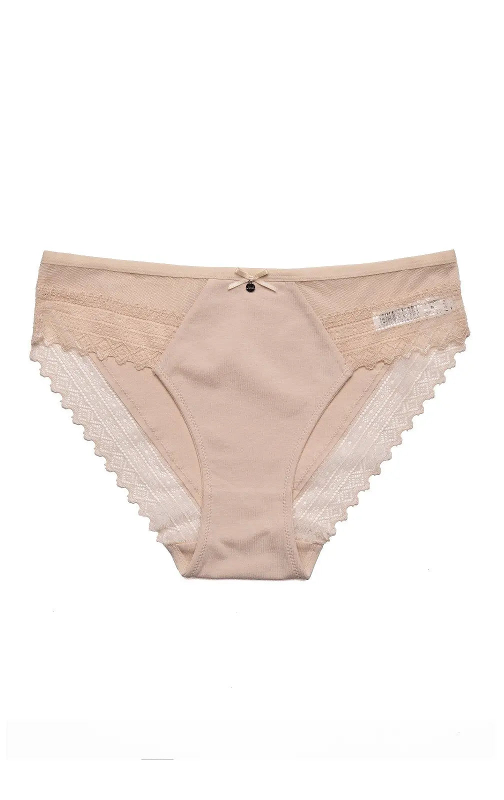 Slip donna in cotone elasticizzato -  L-1540 BI - pack da 2 pezzi -  - taglie dalla S alla XL - - Lullaby Lingerie