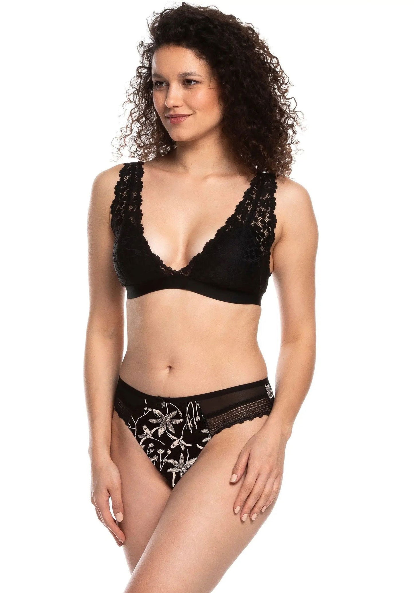 Slip donna in cotone elasticizzato -  L-1540 BI - pack da 2 pezzi -  - taglie dalla S alla XL - - Lullaby Lingerie