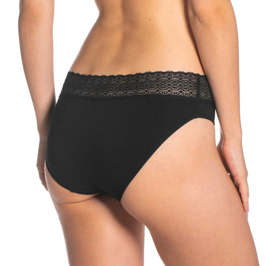 Slip donna in cotone elasticizzato - pack da 2 pezzi - Lullaby Lingerie