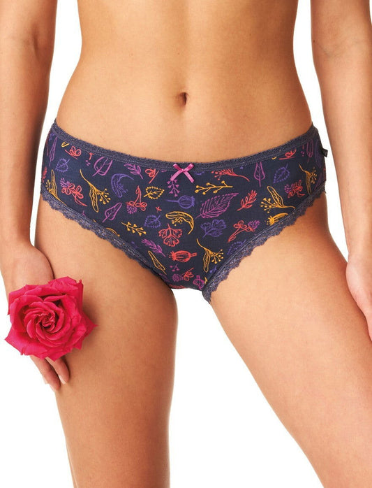 Slip donna in cotone elasticizzato di alta qualità -  LPC 519 - Confezione da 2 Pezzi - Lullaby Lingerie