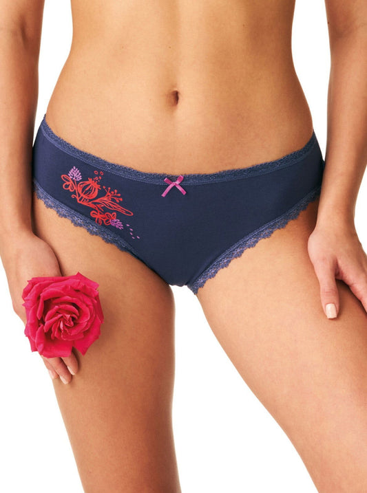 Slip donna in cotone elasticizzato di alta qualità -  LPC 519 - Confezione da 2 Pezzi - Lullaby Lingerie