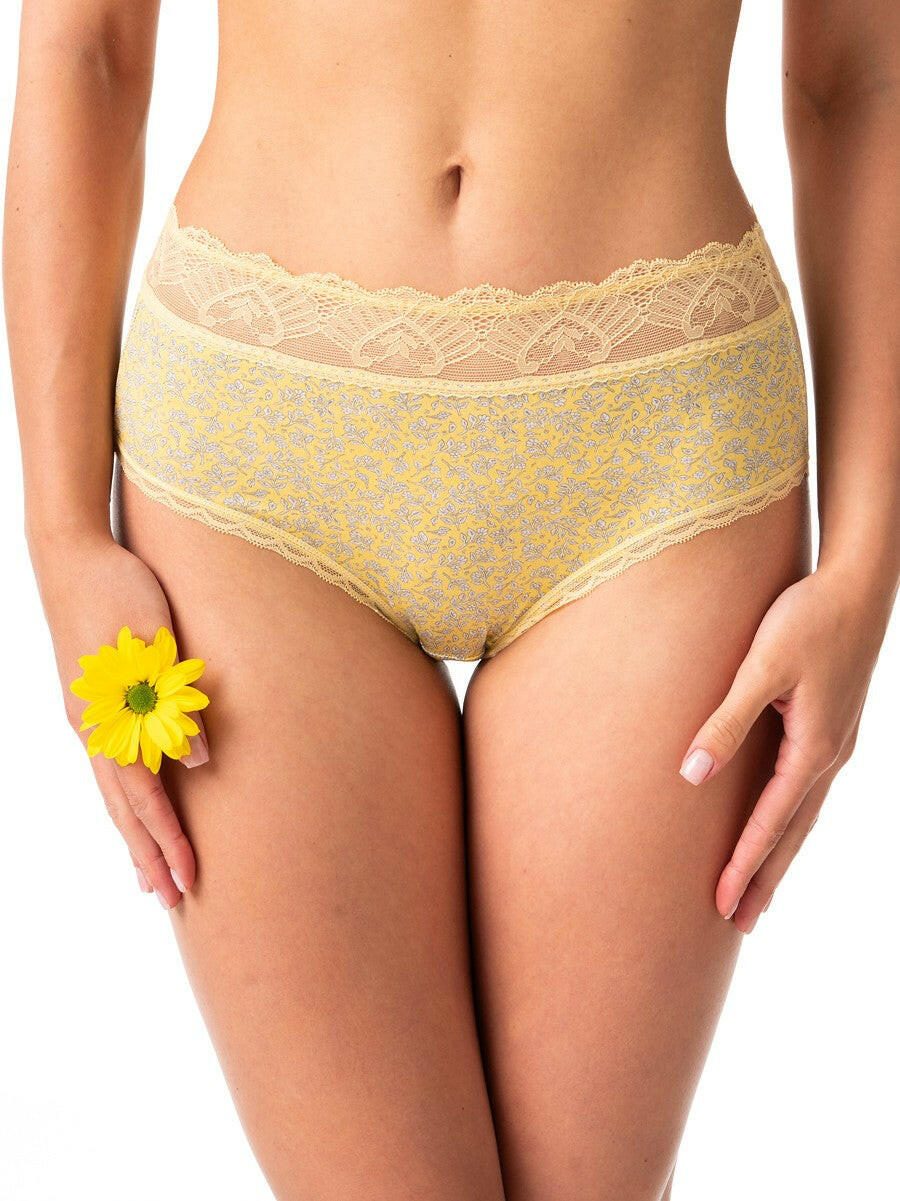 Slip donna in cotone elasticizzato di alta qualità -  LPC 533  - Confezione da 2 Pezzi - Lullaby Lingerie