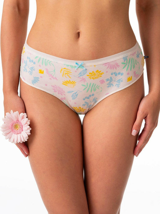 Slip donna in cotone elasticizzato di alta qualità -  LPC 559  - Confezione da 2 Pezzi - Lullaby Lingerie