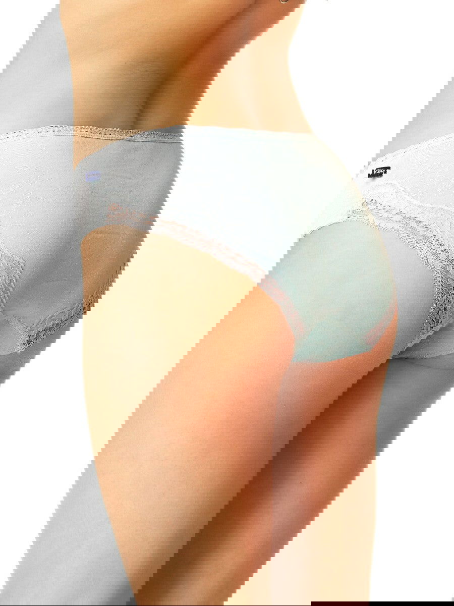 Slip donna in cotone elasticizzato di alta qualità -  LPC 936 - Confezione da 2 Pezzi - Lullaby Lingerie