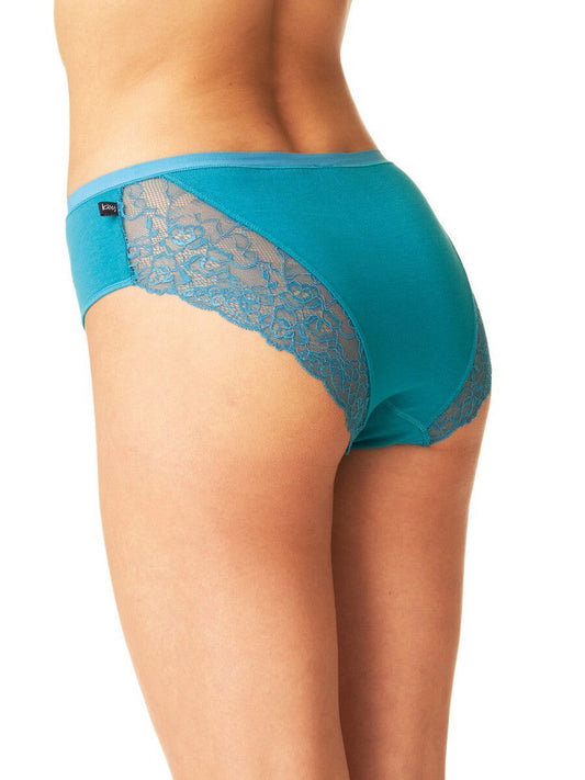 Slip donna in cotone elasticizzato di alta qualità -  LPC 972 - Confezione da 2 Pezzi - Lullaby Lingerie
