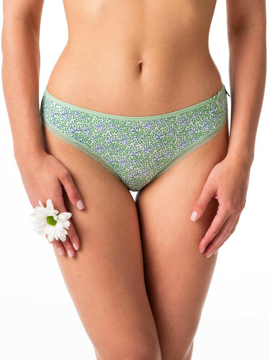 Slip donna in cotone elasticizzato di alta qualità -  LPR 548 - Confezione da 2 Pezzi - Lullaby Lingerie