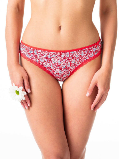 Slip donna in cotone elasticizzato di alta qualità -  LPR 548 - Confezione da 2 Pezzi - Lullaby Lingerie