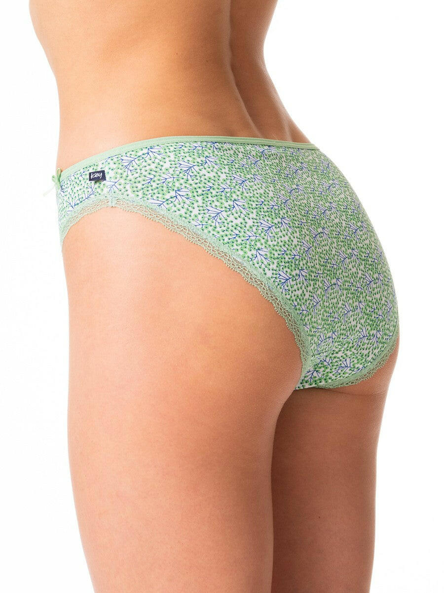 Slip donna in cotone elasticizzato di alta qualità -  LPR 548 - Confezione da 2 Pezzi - Lullaby Lingerie