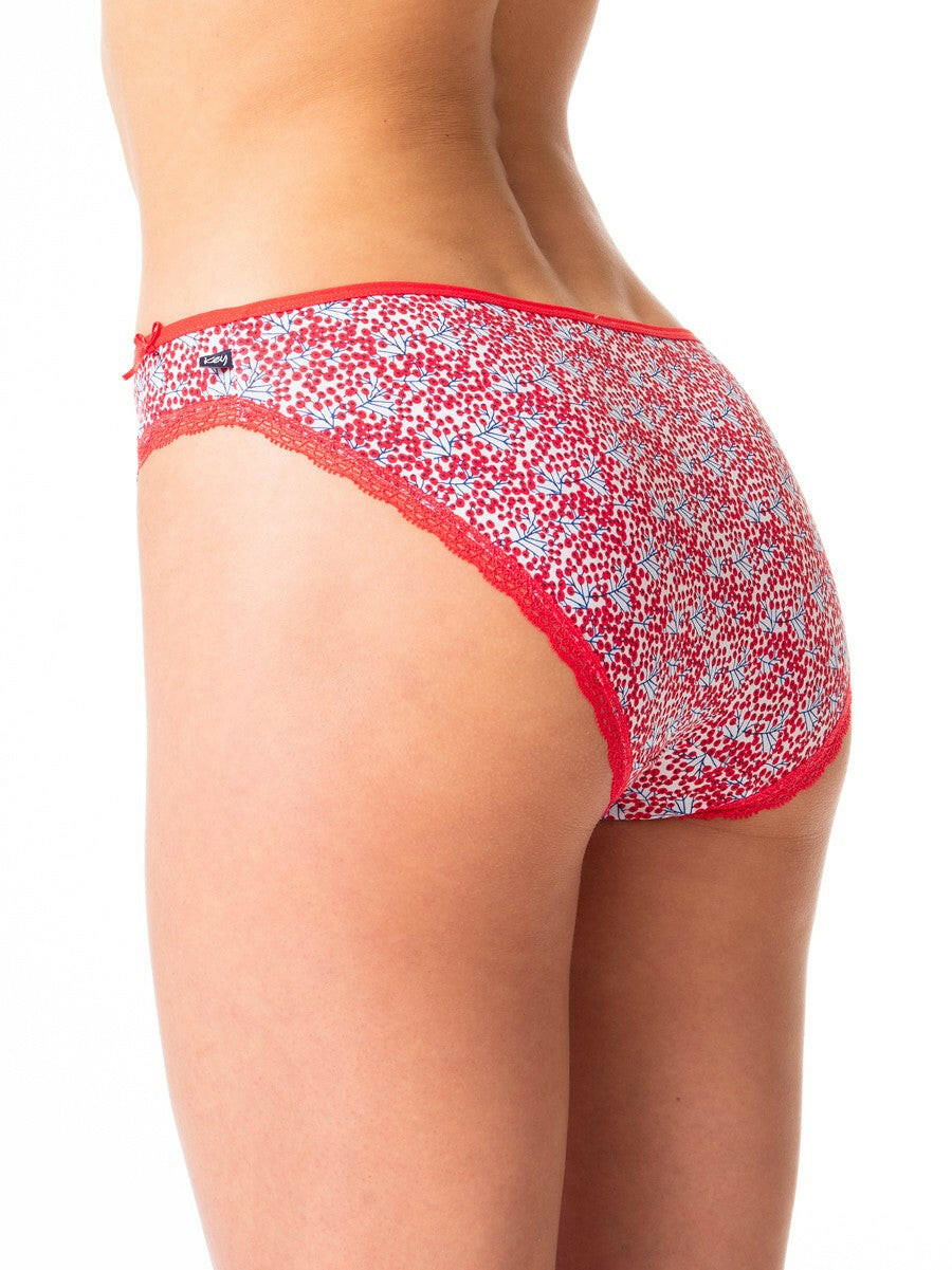 Slip donna in cotone elasticizzato di alta qualità -  LPR 548 - Confezione da 2 Pezzi - Lullaby Lingerie
