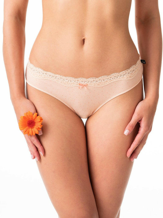 Slip donna in cotone elasticizzato di alta qualità -  LPR 628 - Confezione da 2 Pezzi - Lullaby Lingerie
