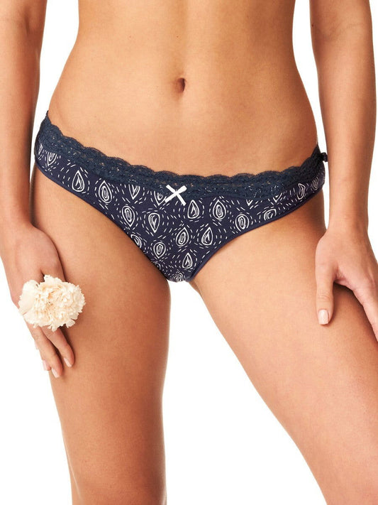 Slip donna in cotone elasticizzato di alta qualità -  LPR 667 - Confezione da 2 Pezzi - Lullaby Lingerie
