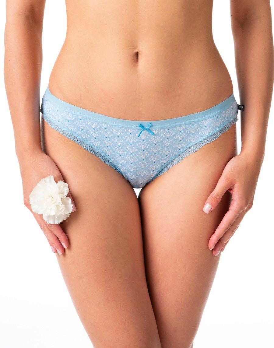 Slip donna in cotone elasticizzato di alta qualità -  LPR 995 - Confezione da 2 Pezzi - Lullaby Lingerie