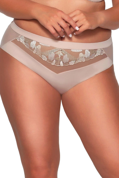Slip donna in microfibra e pizzo - BLUSH - Lullaby Lingerie