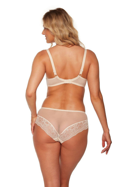 Slip donna in pizzo - HANNAH - taglie fino alla 4XL - BEIGE - Lullaby Lingerie