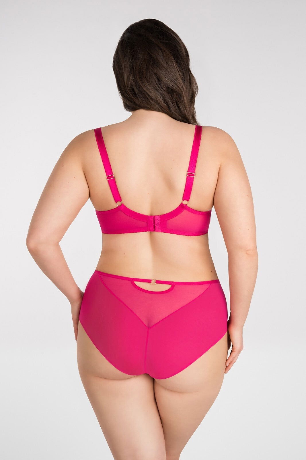 Slip donna vita alta - Paradise - Amaranto - K497/1 - Lullaby Lingerie
