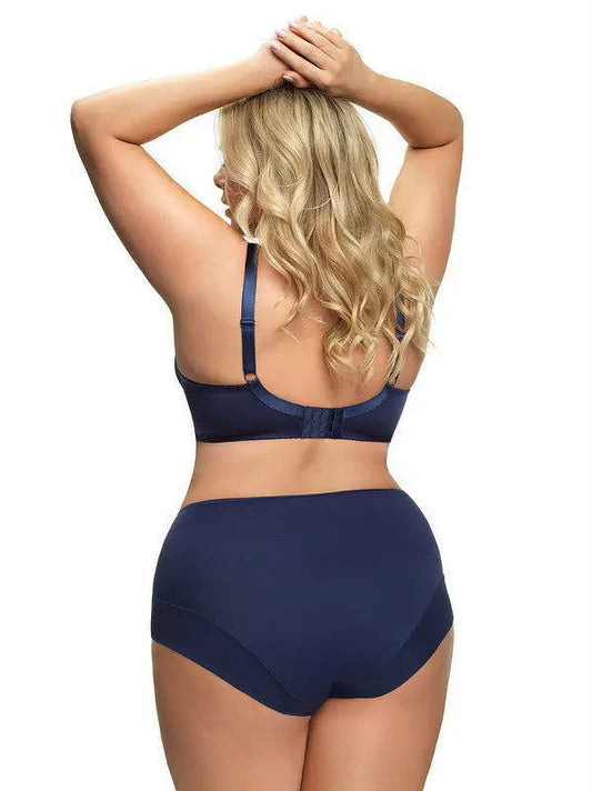 Slip donna vita alta - Paradise - Blu - K497 - Lullaby Lingerie