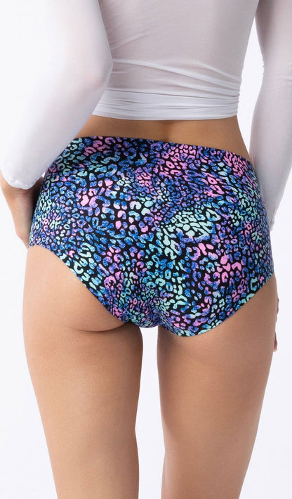 Slip donna vita alta taglio laser ultra piatto - Simple Maxi Illusion - Lullaby Lingerie