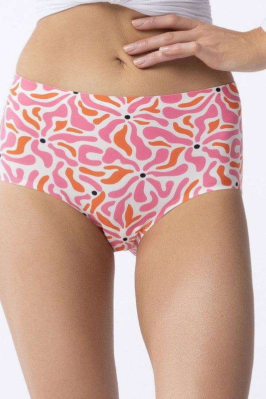 Slip donna vita alta taglio laser ultrapiatto - Simple Classic Lollipop - Lullaby Lingerie
