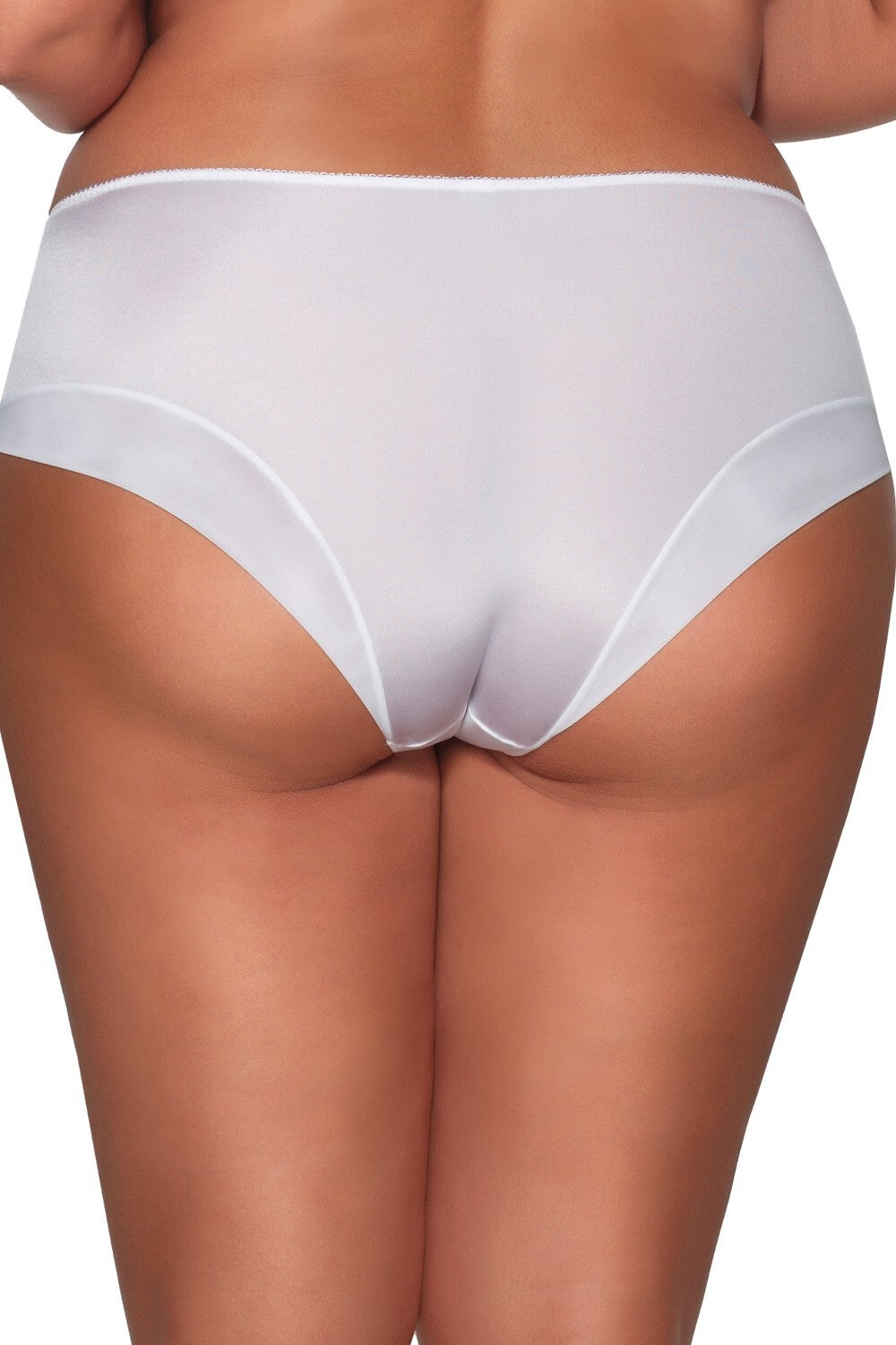 Slip in microfibra e pizzo - MARY JANE -  2110 - Bianco - Lullaby Lingerie