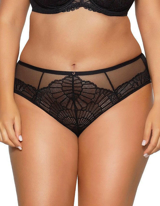 Slip in pizzo da donna - CAROLINE - Nero - 2109 - Lullaby Lingerie