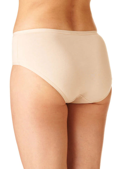Slip midi da donna in cotone elasticizzato | Pack da due pezzi | Basic line | LPC 010 - Lullaby Lingerie