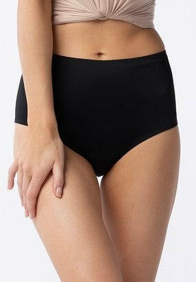 Slip senza cuciture a vita alta - Amber Maxi - taglie dalla S alla XXL - nero - Lullaby Lingerie