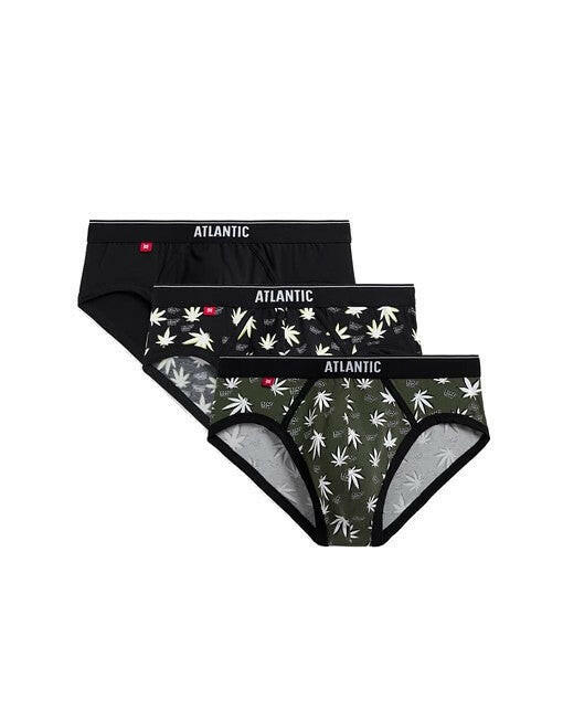Slip uomo in cotone 100% - pack da 3 pezzi - 3MP-160 - Lullaby Lingerie