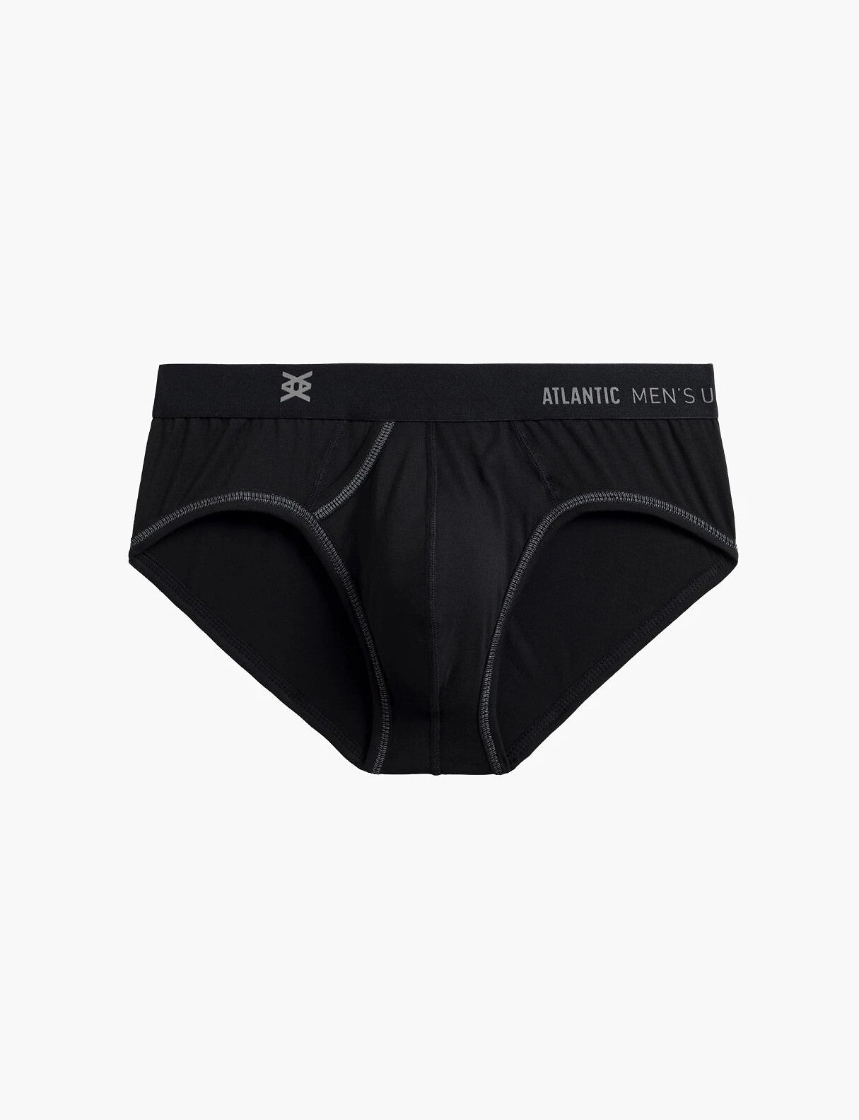 Slip uomo in cotone elasticizzato - MP-162 - Nero - Lullaby Lingerie