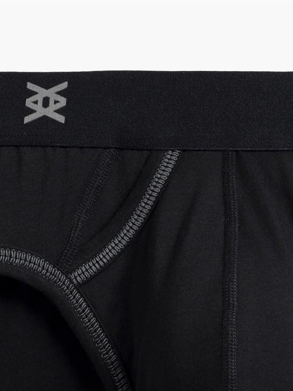 Slip uomo in cotone elasticizzato - MP-162 - Nero - Lullaby Lingerie
