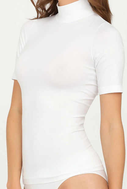 T-shirt a maniche corte realizzata in morbida microfibra - Bodywear - Lullaby Lingerie