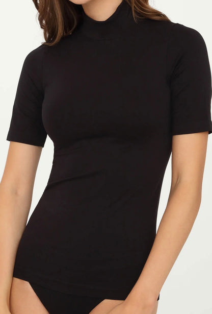T-shirt a maniche corte realizzata in morbida microfibra - Bodywear - Lullaby Lingerie