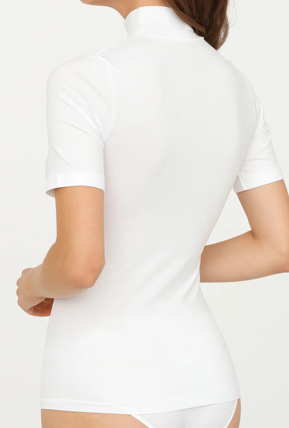 T-shirt a maniche corte realizzata in morbida microfibra - Bodywear - Lullaby Lingerie